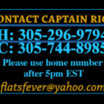 Captain Rick's contact information.