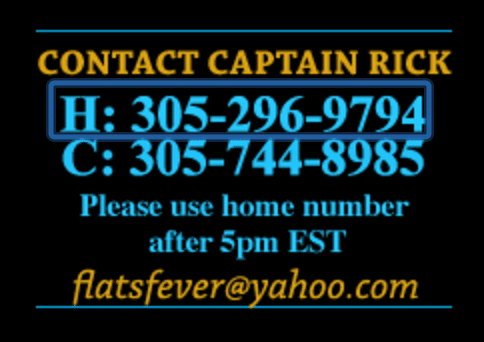 Captain Rick's contact information